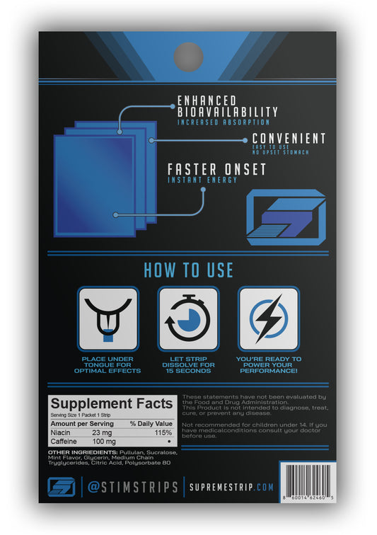 'BLUE BOLT' Energy Strips *COMING SOON*