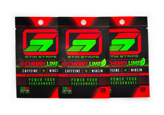 ENERGY STRIPS - Cherry Lime (3 Pack)