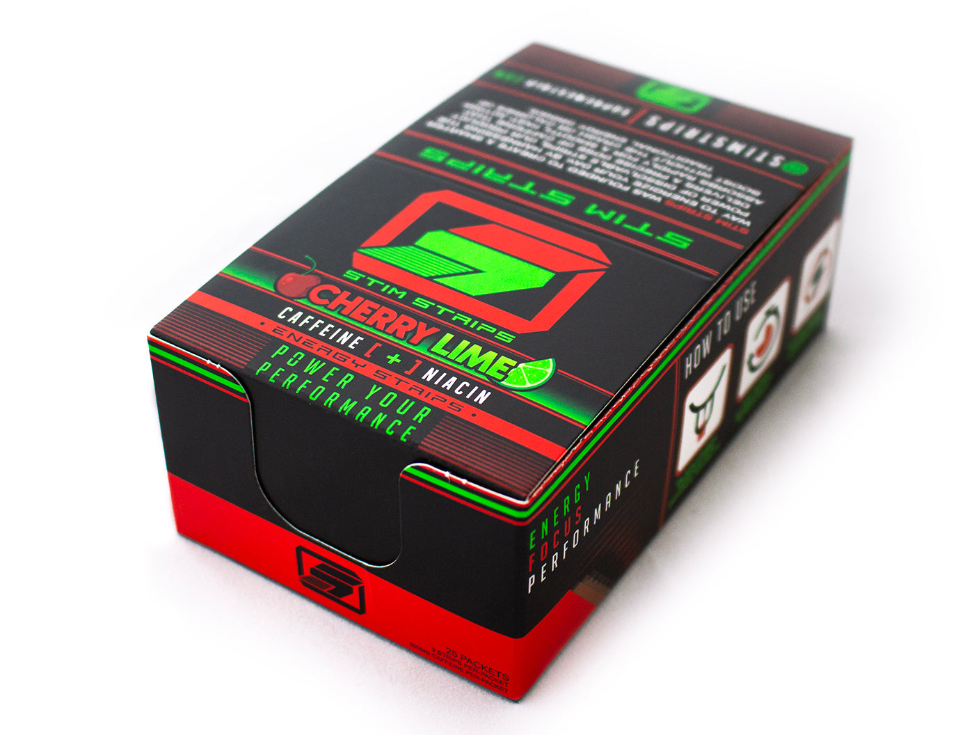 ENERGY STRIPS - Cherry Lime (25 Pack)